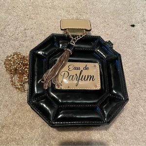 Vintage, aldo perfume bottle bag